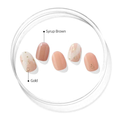 SEMI-CURED GEL NAIL [#N ALMOND BLOSSOM]