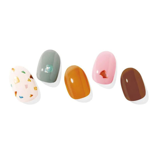 SEMI-CURED GEL NAIL [#N BUTTERSCOTCH]