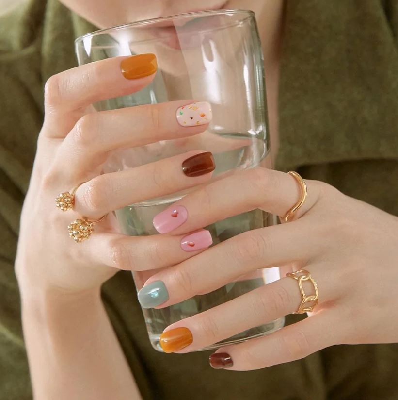 SEMI-CURED GEL NAIL [#N BUTTERSCOTCH]
