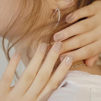 SEMI-CURED GEL NAIL [#N MILD LATTE]