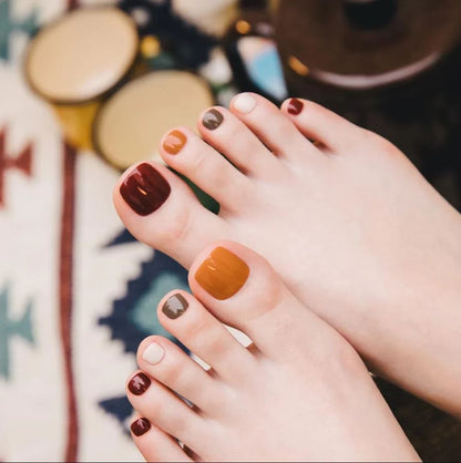 SEMI-CURED GEL PEDI [#P MAPLE]