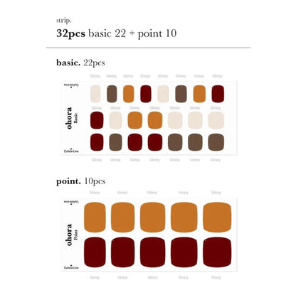SEMI-CURED GEL PEDI [#P MAPLE]