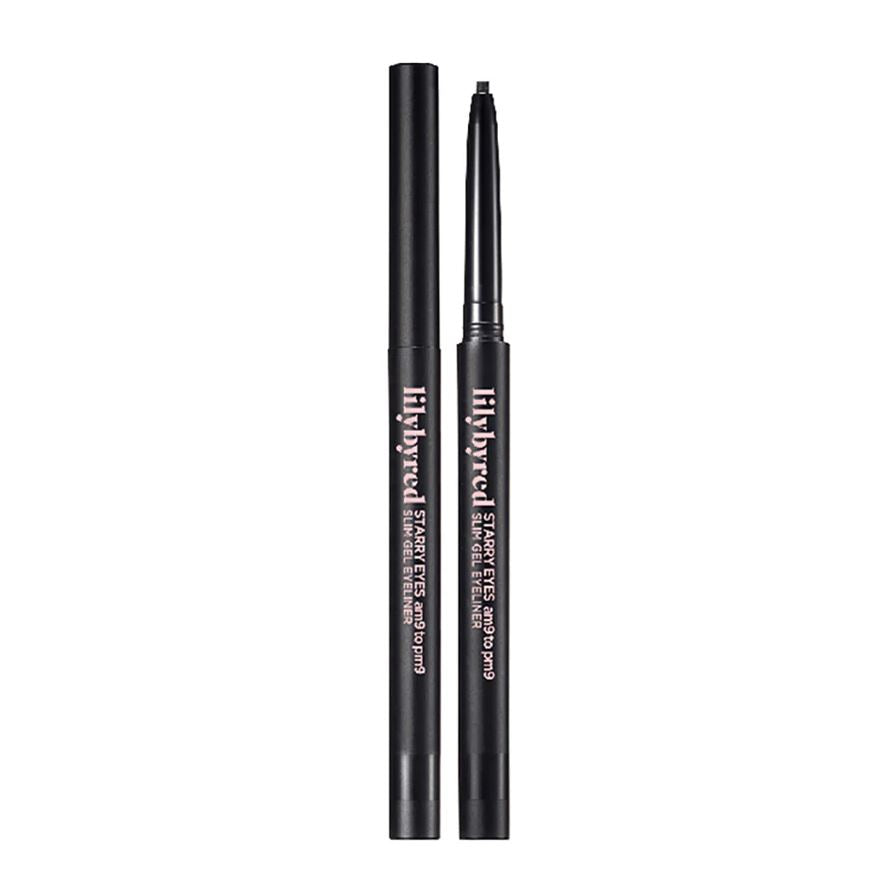 STARRY EYES AM9 TO PM9 SLIM GEL EYELINER [#01 MATTE BLACK] 0.14g