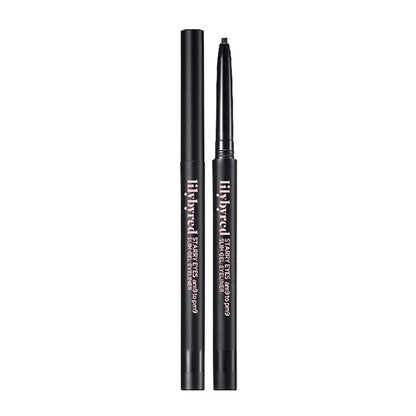 STARRY EYES AM9 TO PM9 SLIM GEL EYELINER [#01 MATTE BLACK] 0.14g