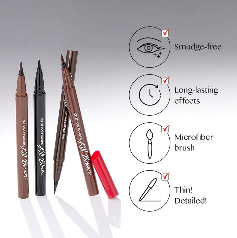 SUPERPROOF BRUSH LINER [KILL BLACK] 0.55g