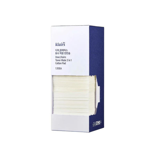 TONER MATE 2 IN 1 COTTON PAD [120 Pads]