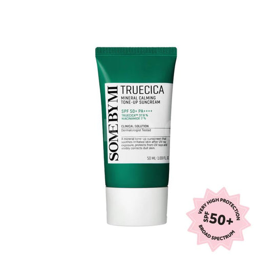 TRUECICA MINERAL CALMING TONE-UP SUNCREAM SPF50+ BROAD SPECTRUM [50ml]