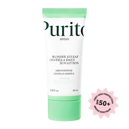 WONDER RELEAF CENTELLA DAILY SUN LOTION SPF50+ BROAD SPECTRUM [60ml]