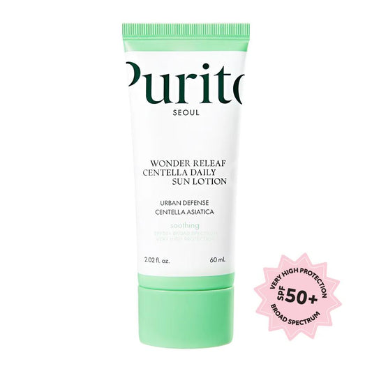 WONDER RELEAF CENTELLA DAILY SUN LOTION SPF50+ BROAD SPECTRUM [60ml]