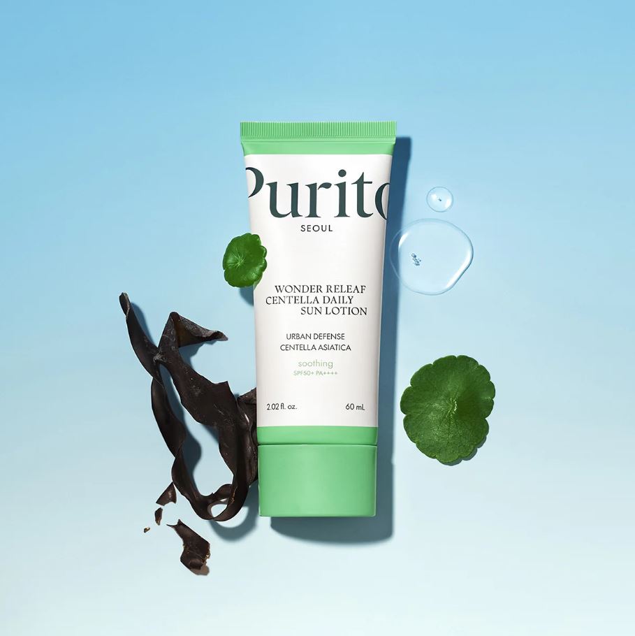 WONDER RELEAF CENTELLA DAILY SUN LOTION SPF50+ BROAD SPECTRUM [60ml]